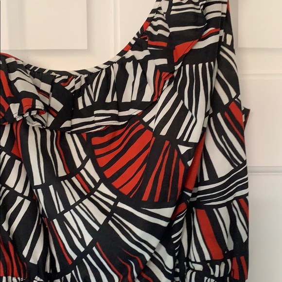 Trina Turk one shoulder dress - Picture 2 of 4